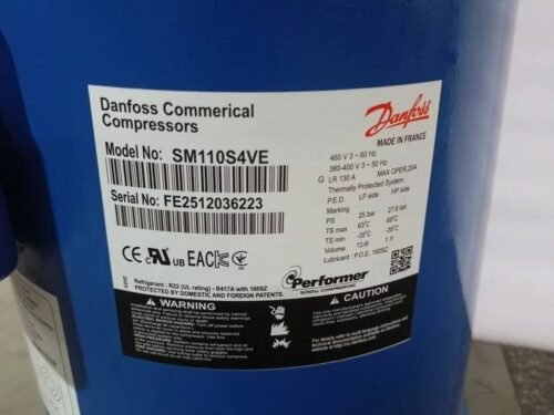 DANFOSS COMMERCIAL COMPRESSOR SM160-P4RC