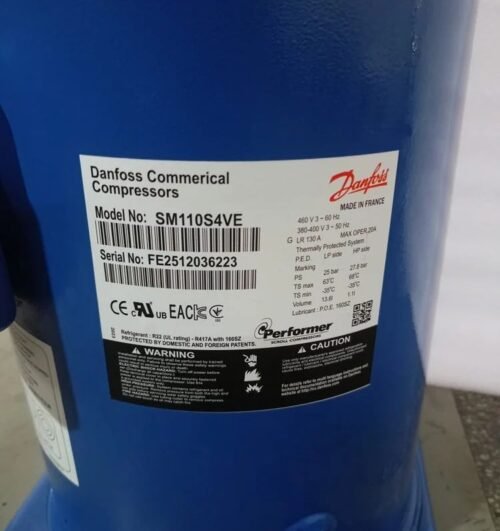 DANFOSS COMMERCIAL COMPRESSOR SM160-P4RC