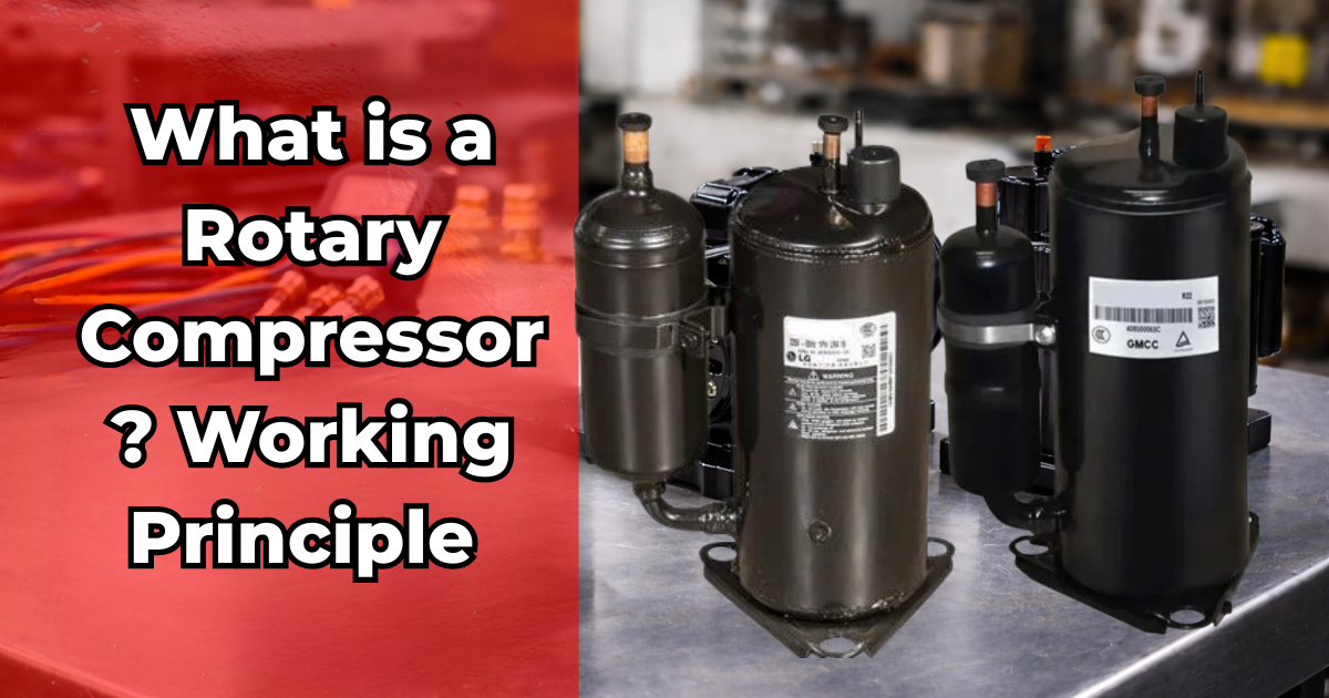 What is a rotary compressor