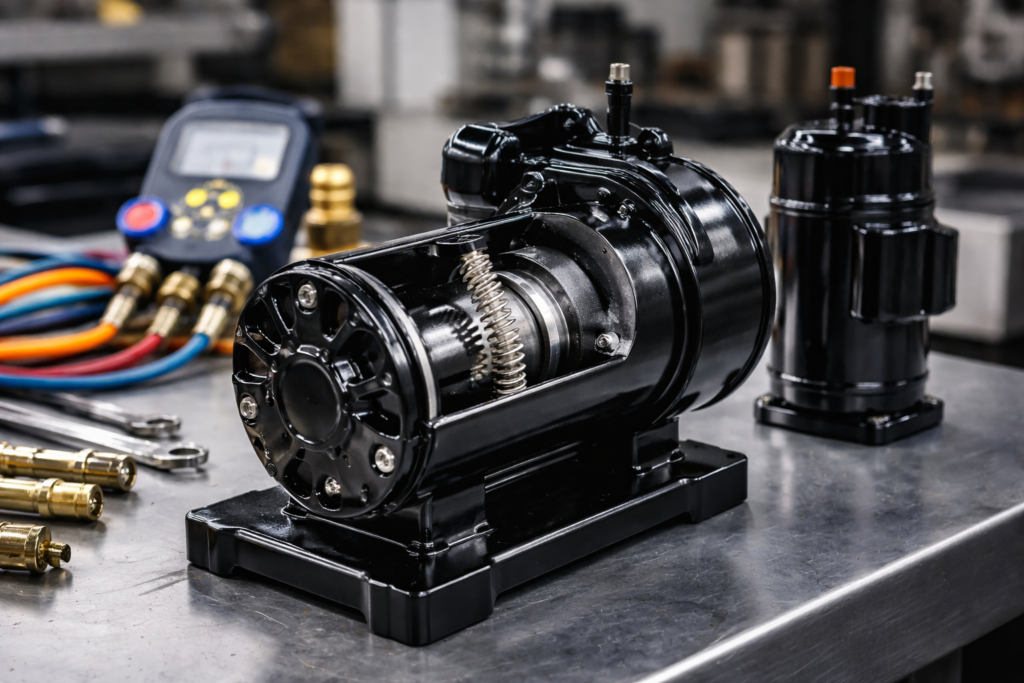 what is a rotary compressor