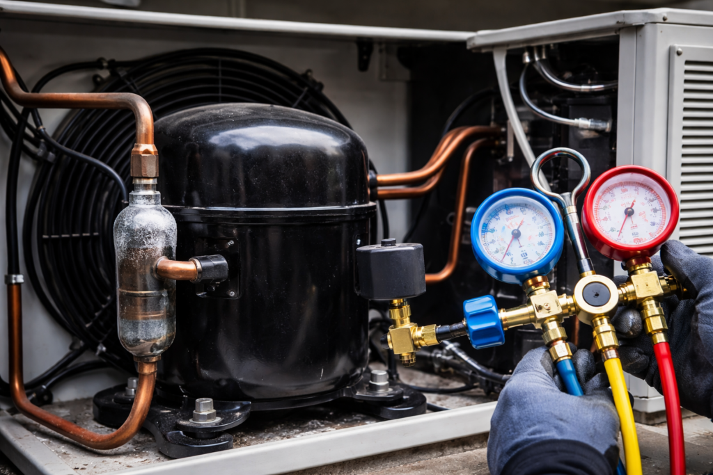 refrigeration compressor problems