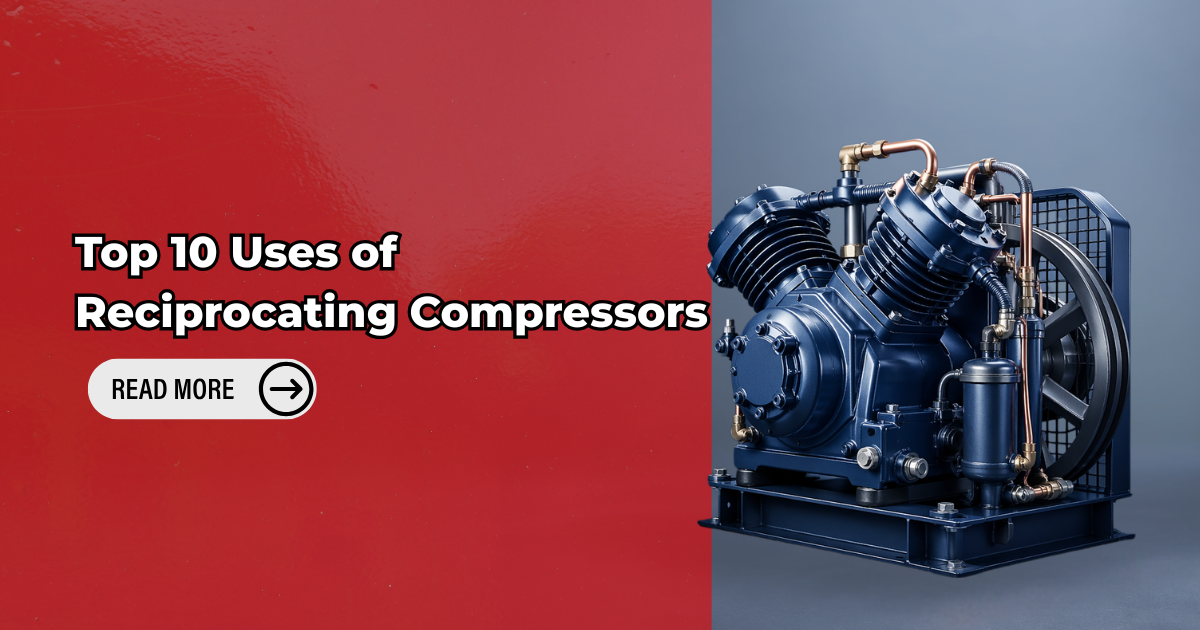 Top 10 Uses of Reciprocating Compressors
