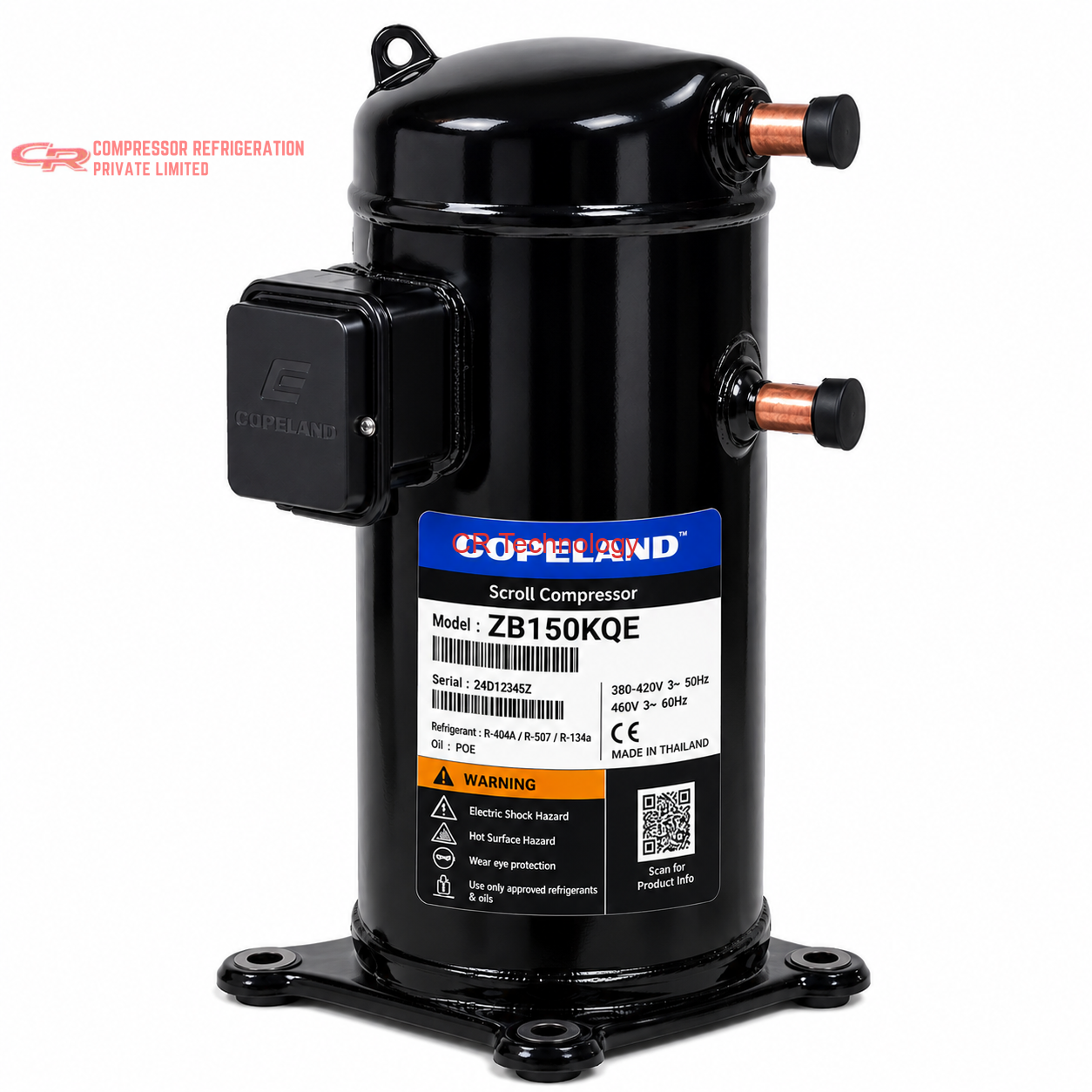 Copeland ZB150KQE Scroll Compressor