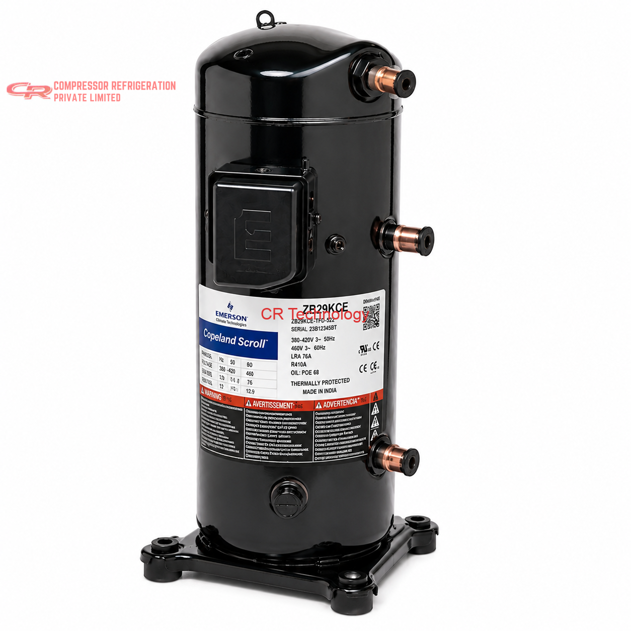 Copeland ZB29KCE Scroll Compressor