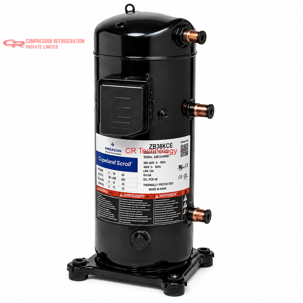 Copeland ZB38KCE Scroll Compressor