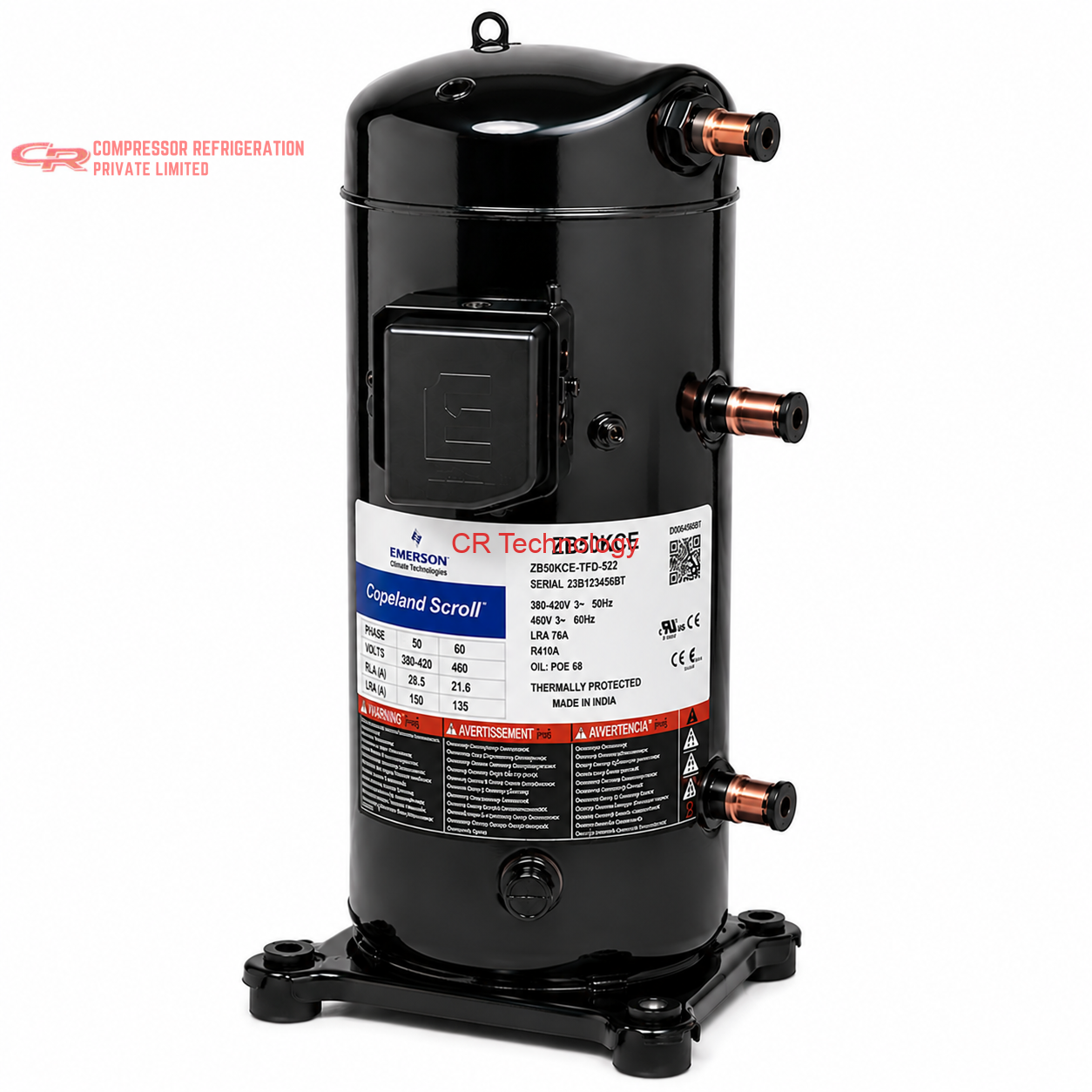 Copeland ZB50KCE Scroll Compressor