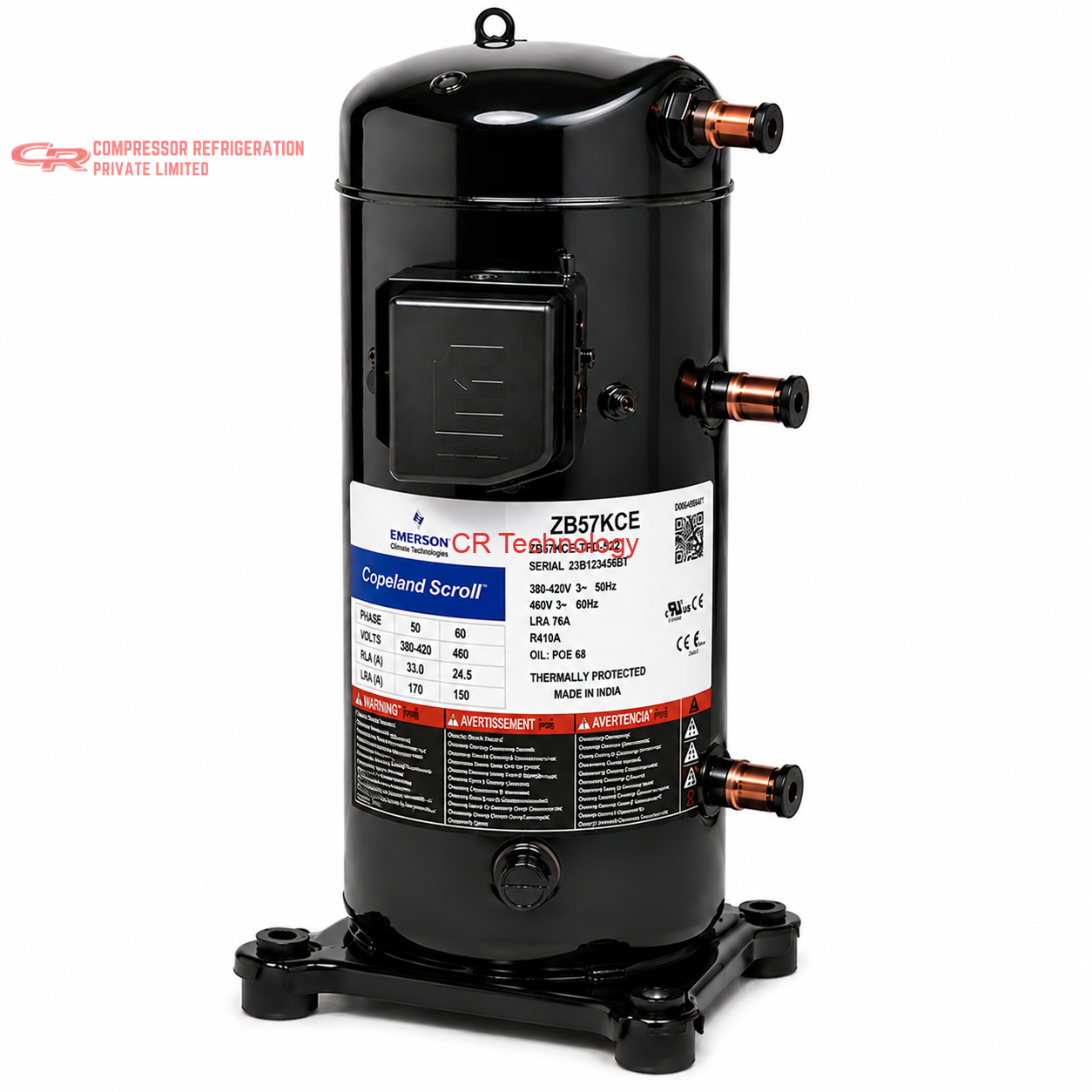 Copeland ZB57KCE Scroll Compressor