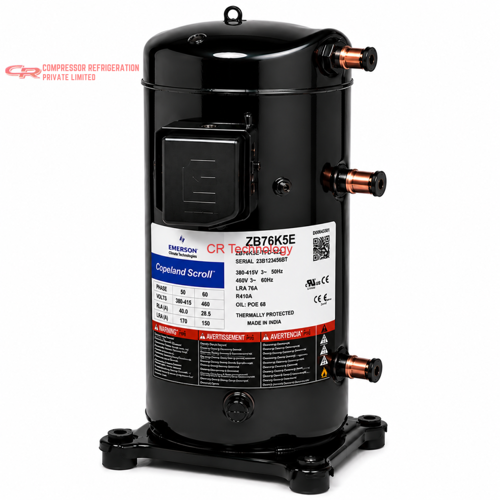 Copeland ZB76K5E Scroll Compressor