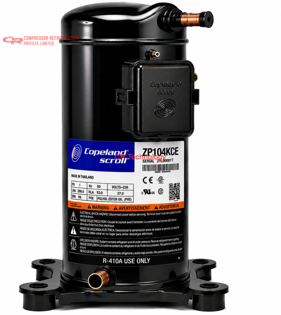 Copeland ZP104KCE Scroll Compressor