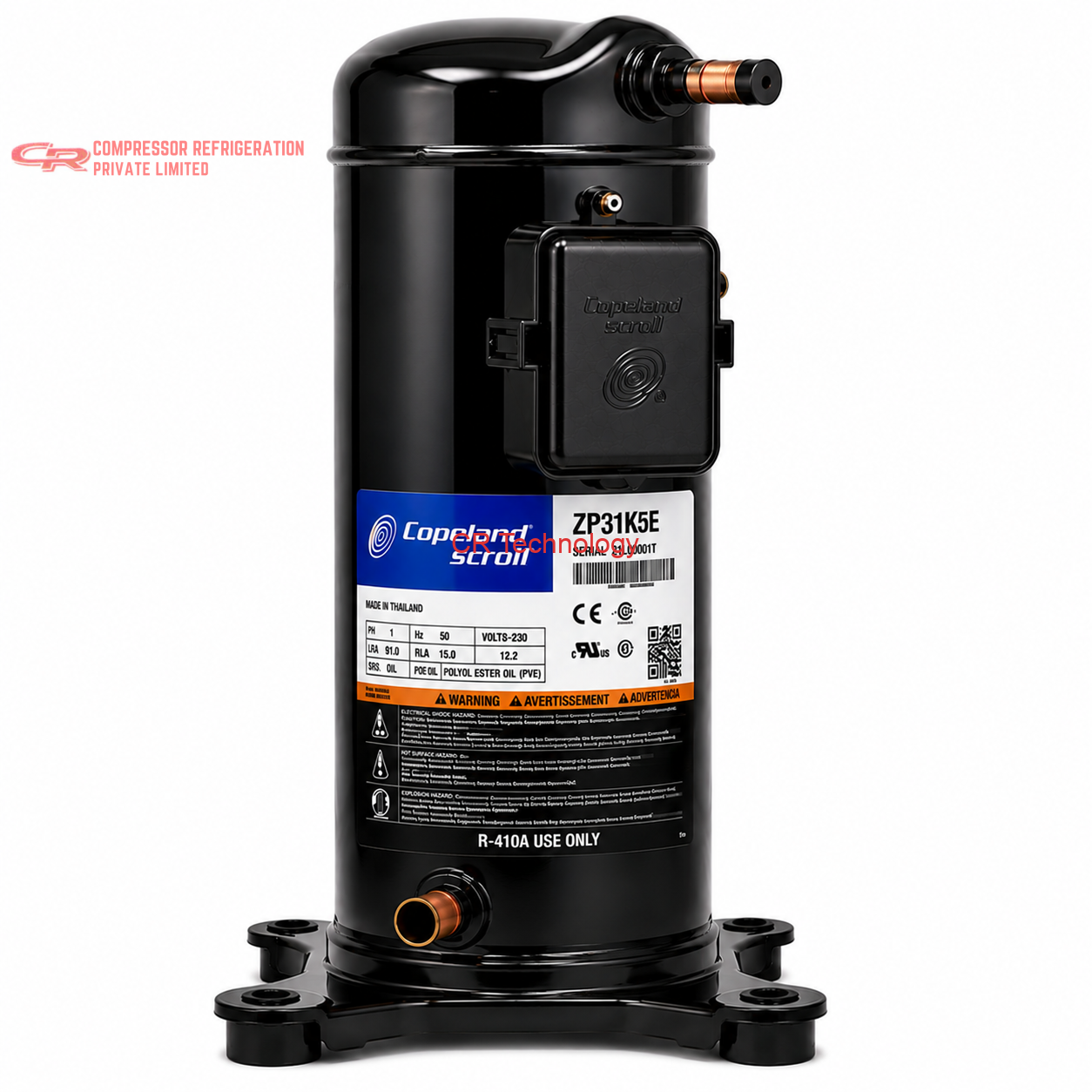 Copeland ZP31K5E Scroll Compressor