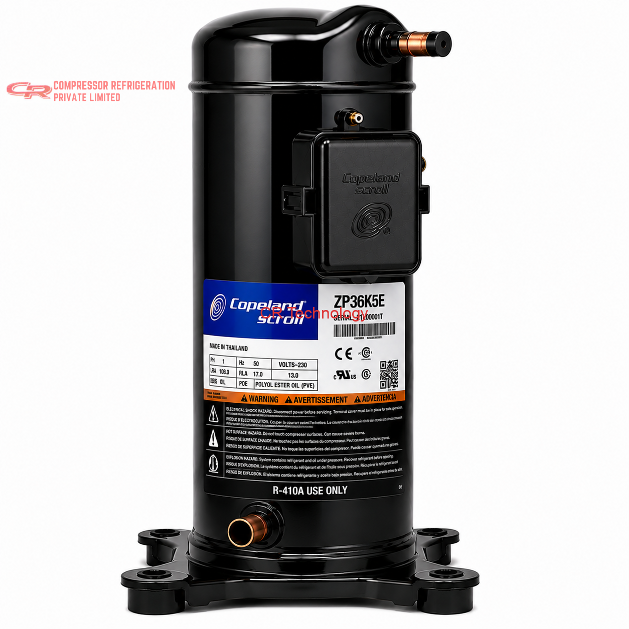 Copeland ZP36K5E Scroll Compressor