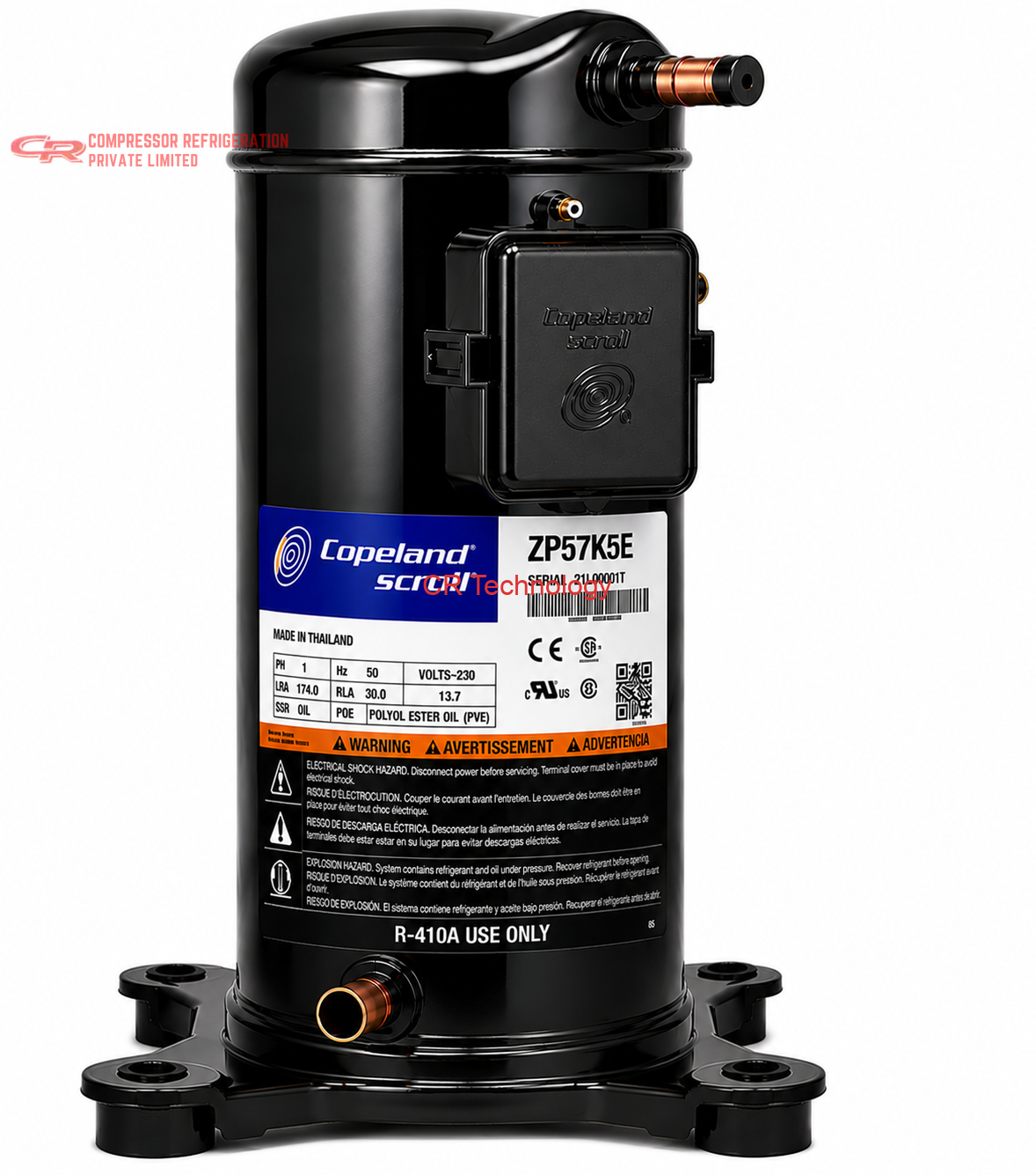 Copeland ZP57K5E Scroll Compressor