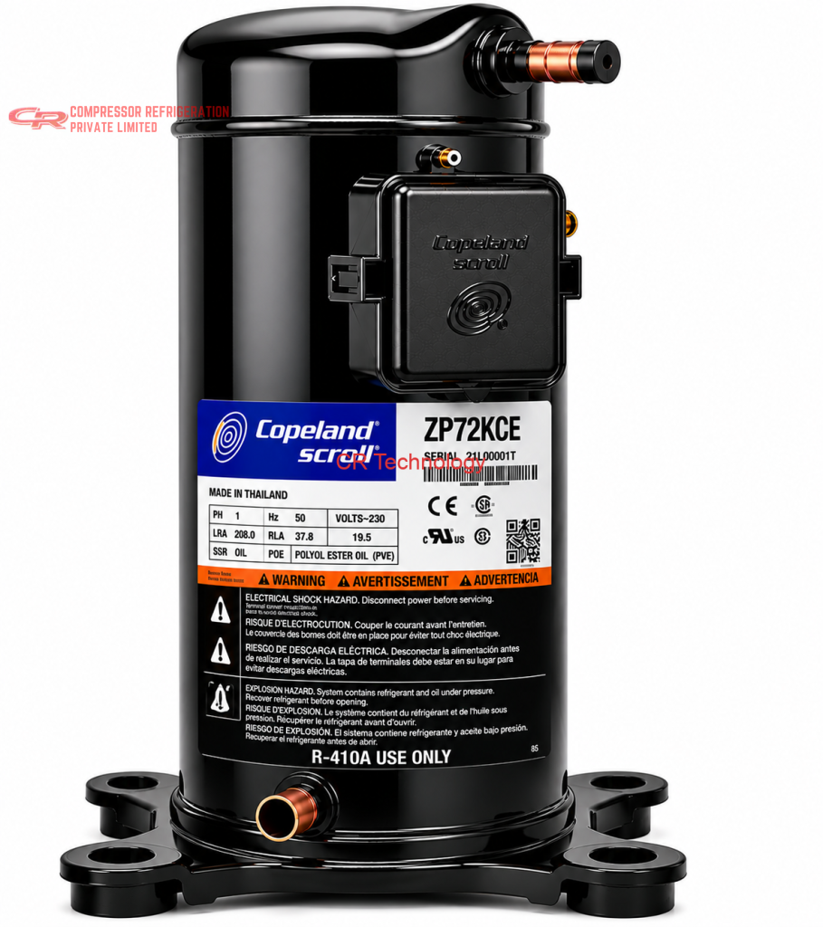 Copeland ZP72KCE Scroll Compressor