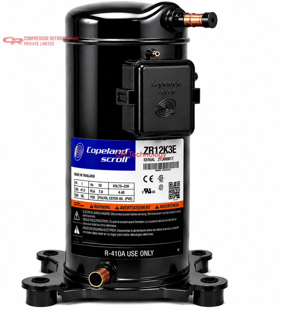 Copeland ZR12K3E Scroll Compressor