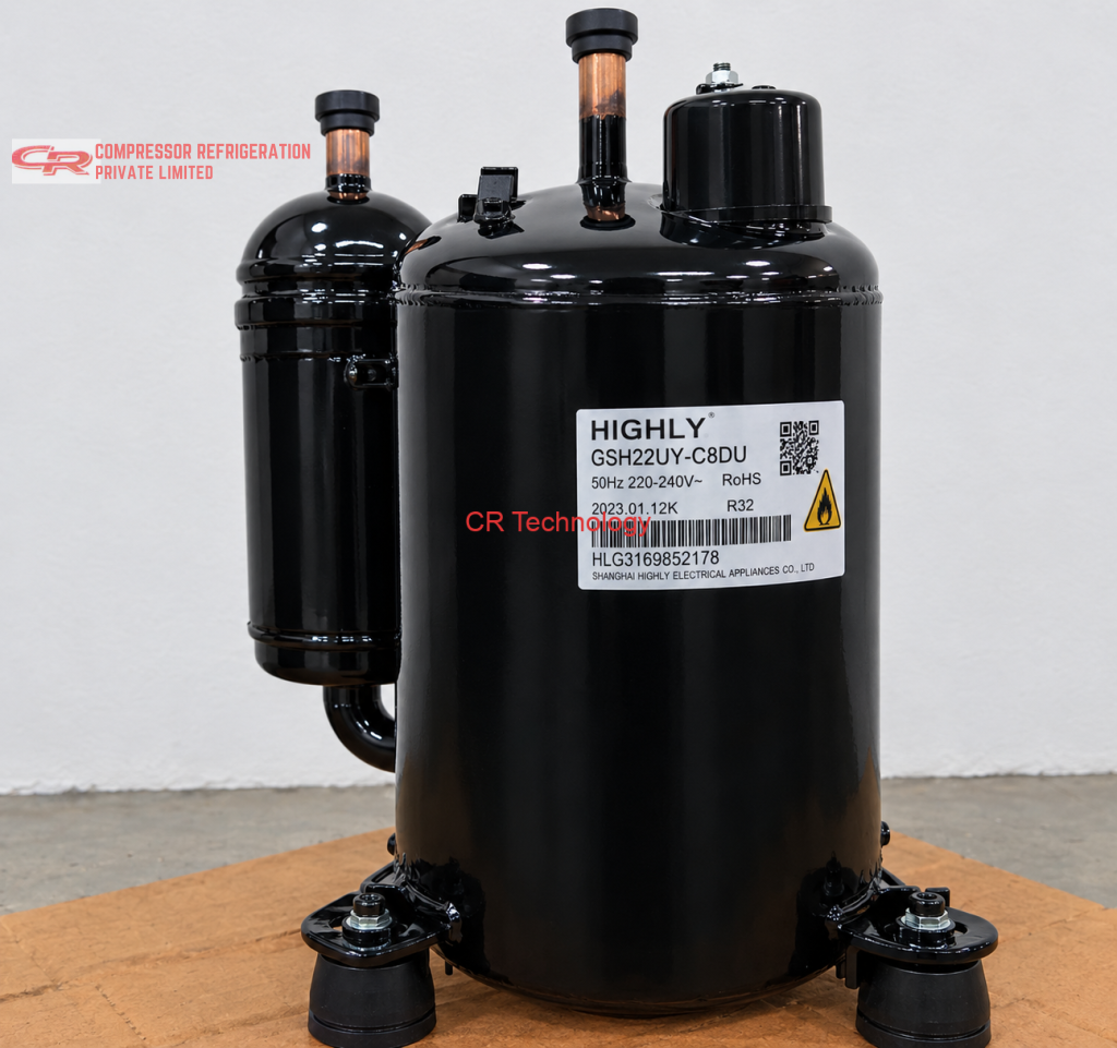 HIGHLY GSH222UY-C8DU 1.5 Ton R32 Rotary Compressor